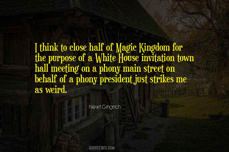 Quotes About The Magic Kingdom #1878510