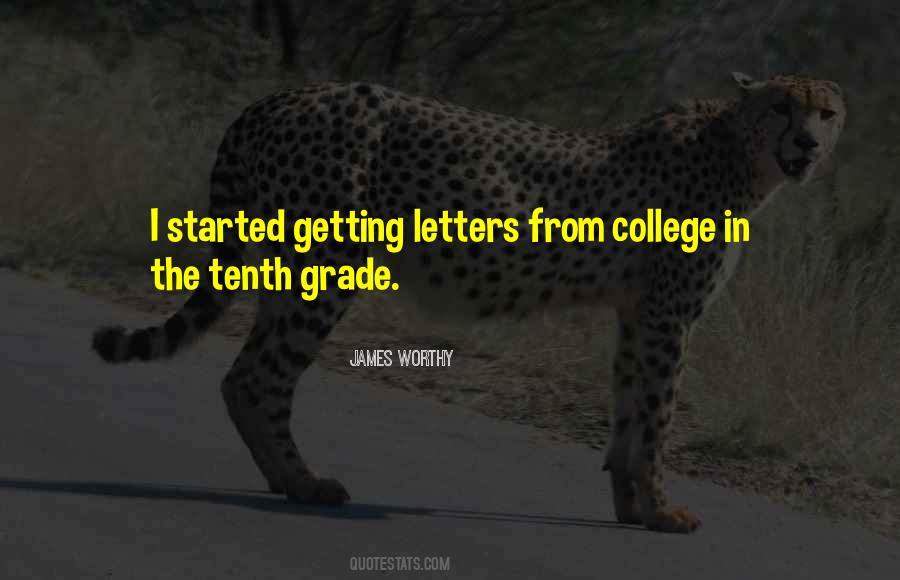 Quotes About Getting Into College #594486