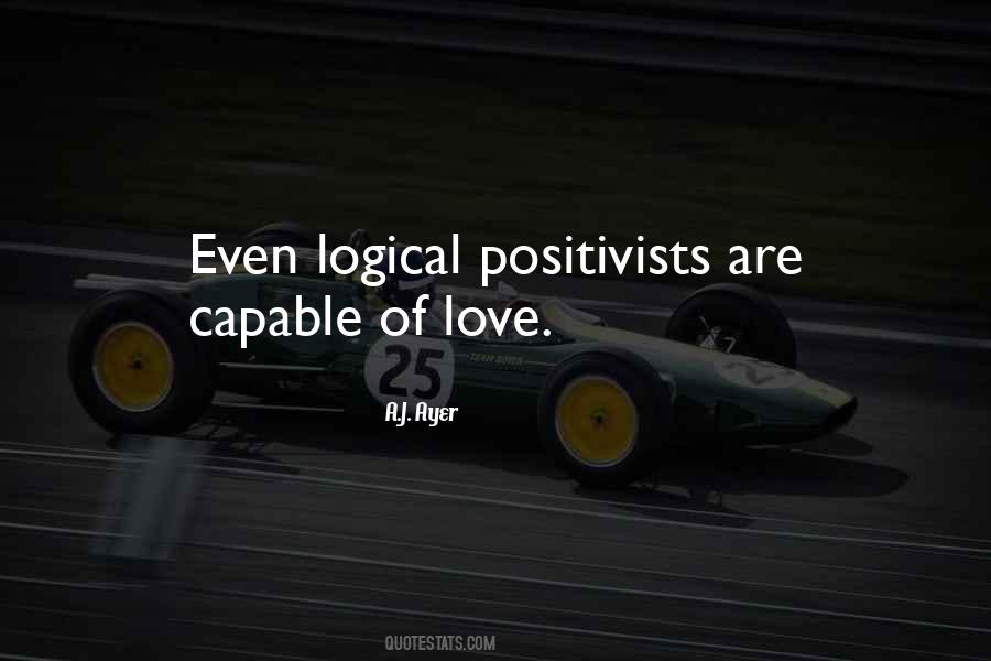 Quotes About Logical Love #169379