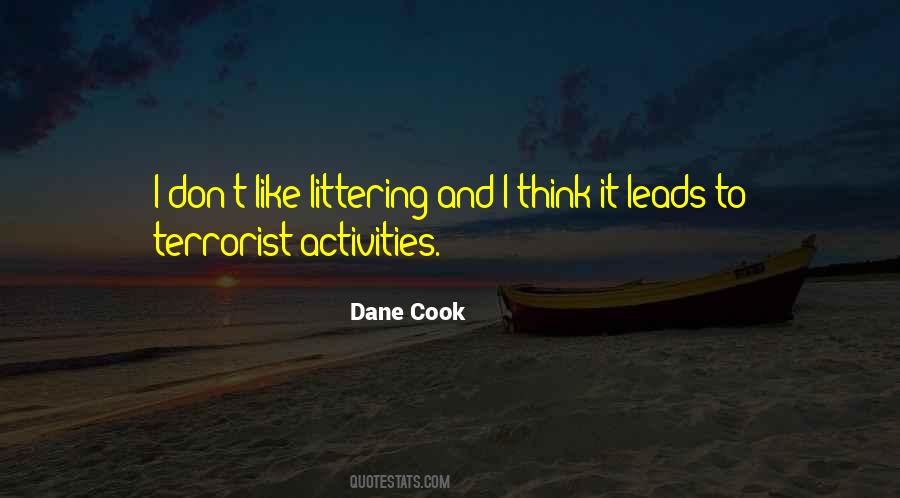 Quotes About Littering #420800