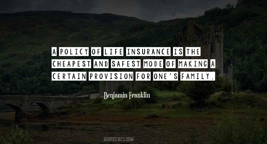 Family Policy Quotes #1783407