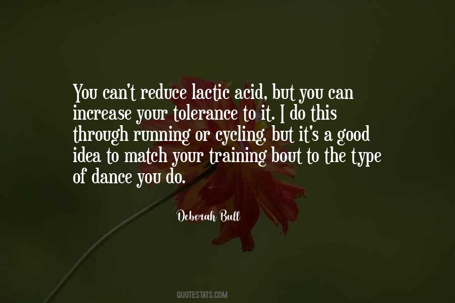 Quotes About Dance Training #715079