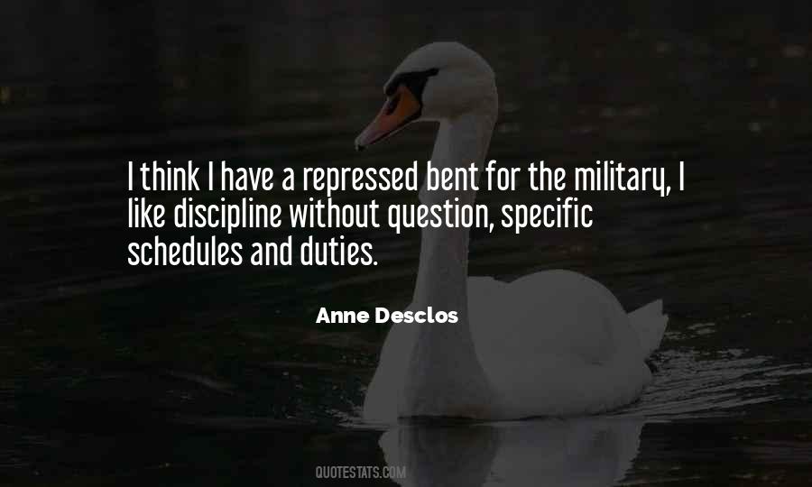 Quotes About Military Discipline #905021