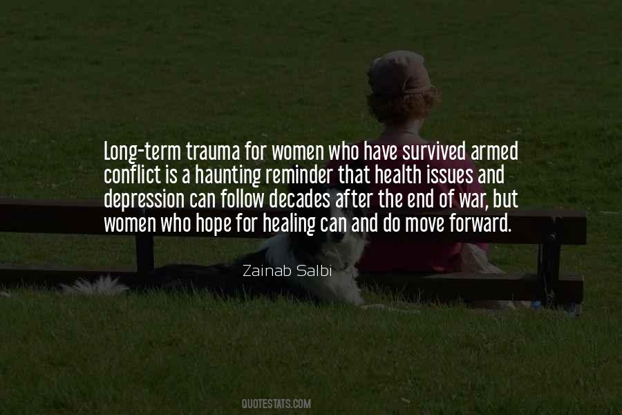 Quotes About Healing From Trauma #1237240