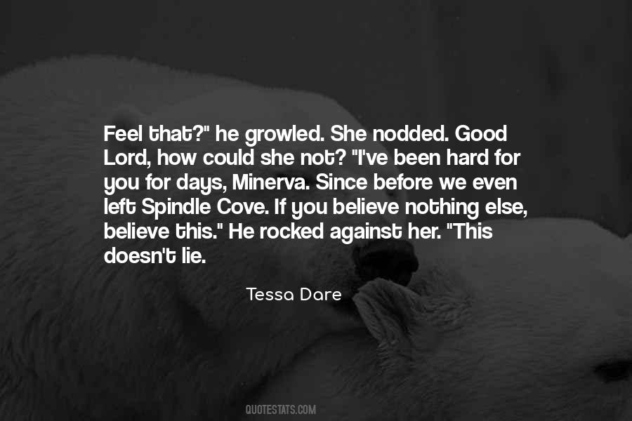 Before She Left Quotes #1184327