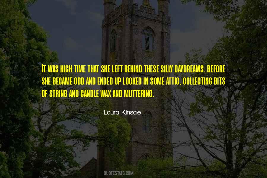 Before She Left Quotes #1878550