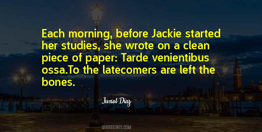 Before She Left Quotes #4828