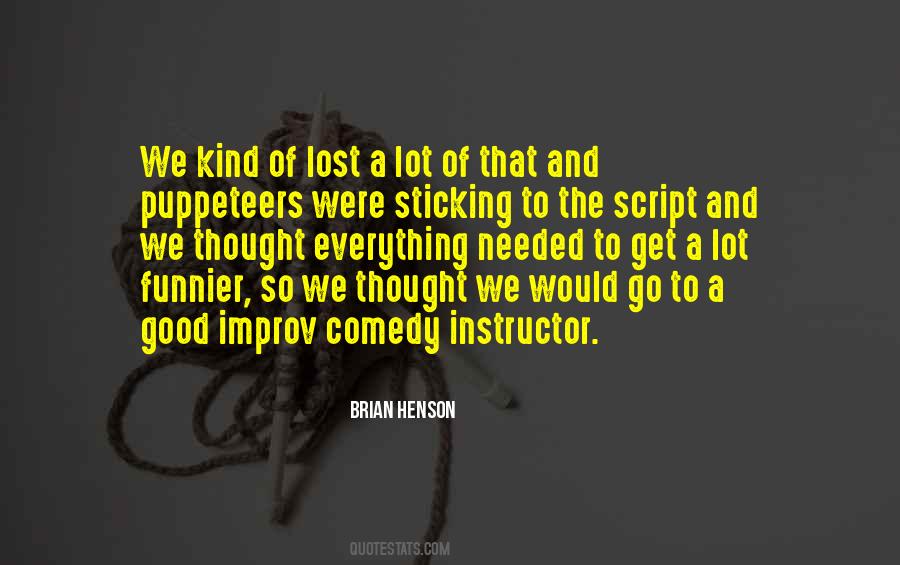 Quotes About Puppeteers #1469574