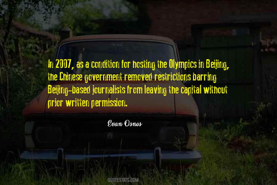 Quotes About Beijing #756310
