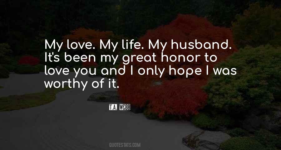 Quotes About Great Husband #1364529