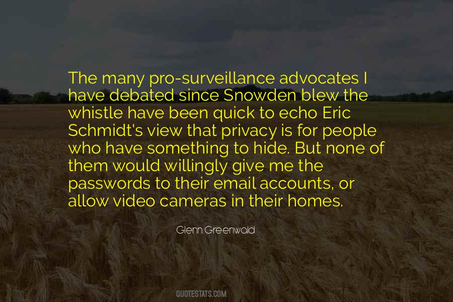Quotes About Surveillance Cameras #913394