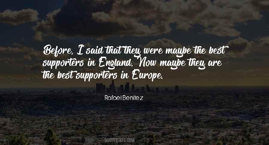 Quotes About Supporters #1252466