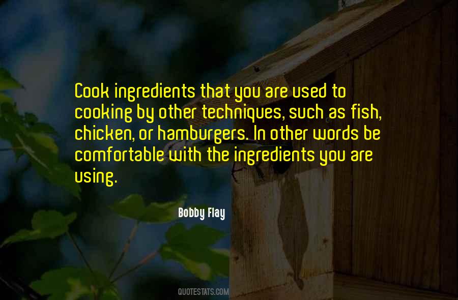 Quotes About Cooking Fish #1498316