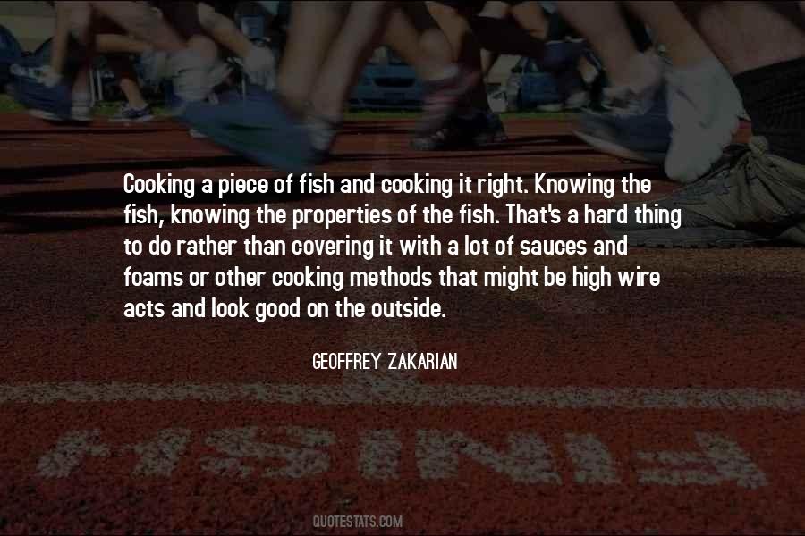 Quotes About Cooking Fish #980825