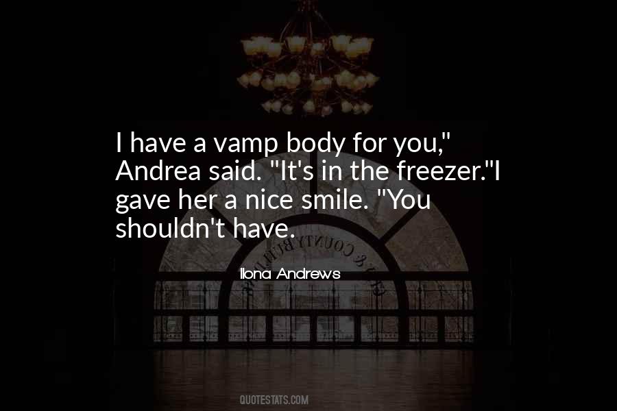 Quotes About Vamp #48994