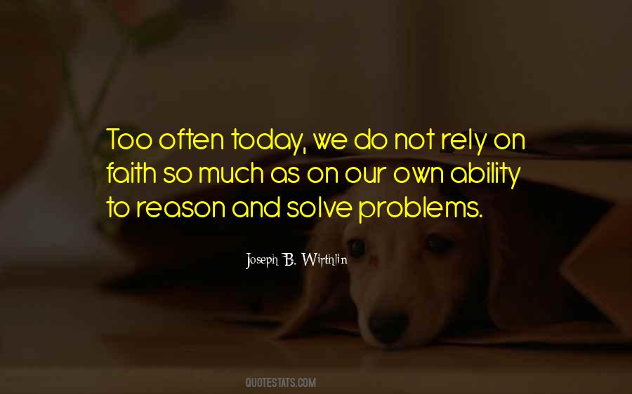 Problems Problems Quotes #11660