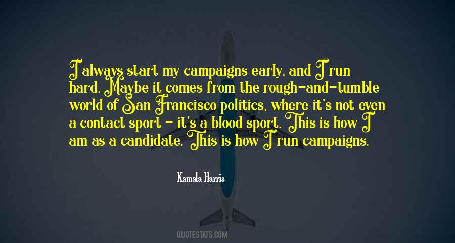 Quotes About Contact Sports #153359