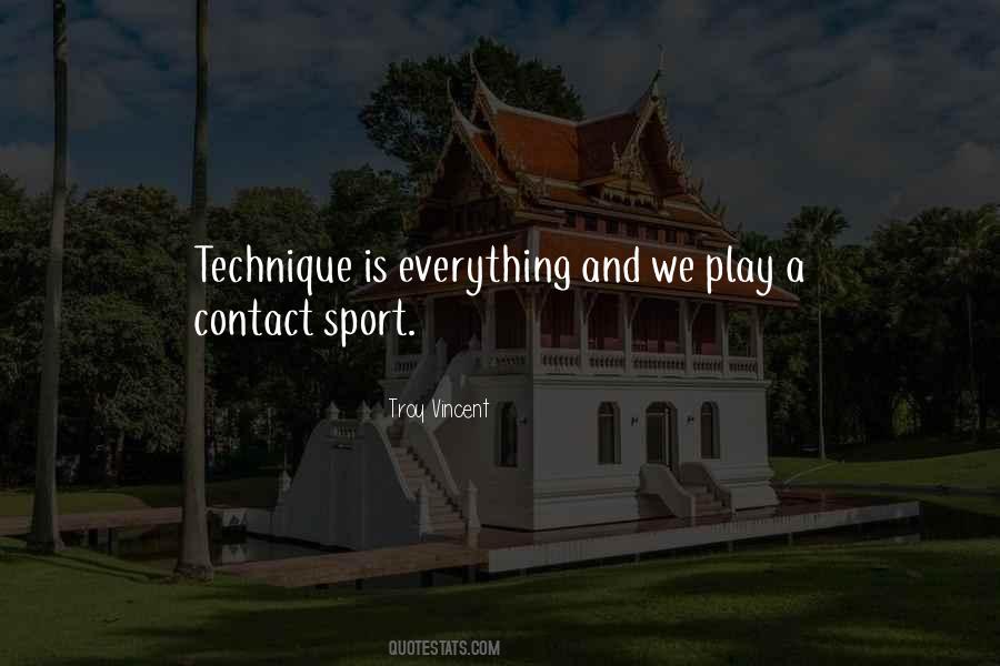 Quotes About Contact Sports #656642