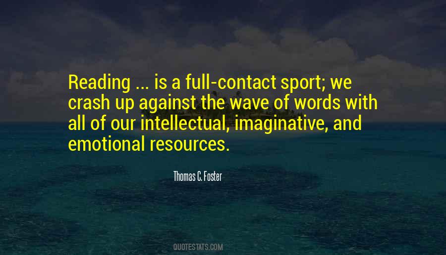 Quotes About Contact Sports #675037