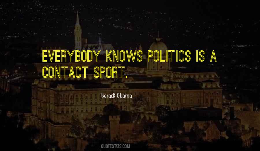 Quotes About Contact Sports #707511