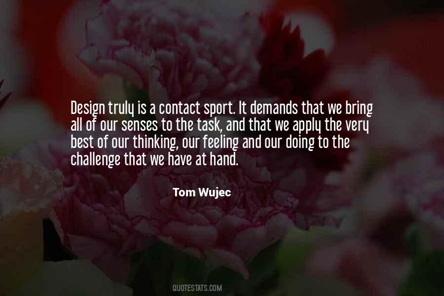 Quotes About Contact Sports #775116