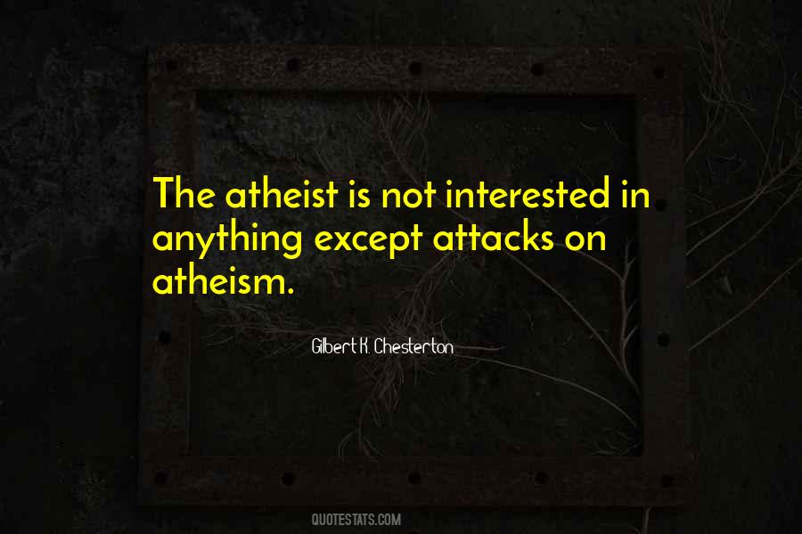 Quotes About Atheism #1070698