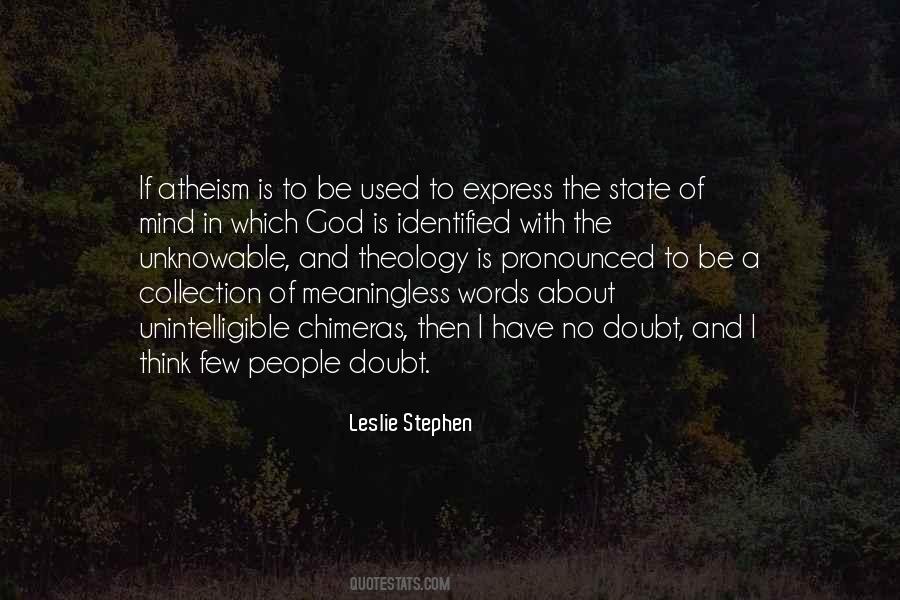 Quotes About Atheism #1089463
