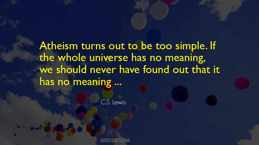 Quotes About Atheism #1390488