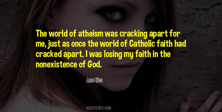 Quotes About Atheism #991282