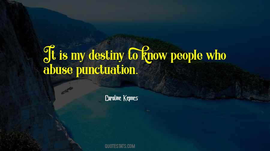 Quotes About Punctuation #190613