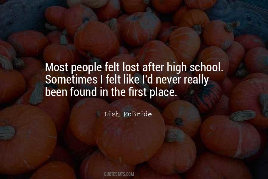 Quotes About After High School #298566