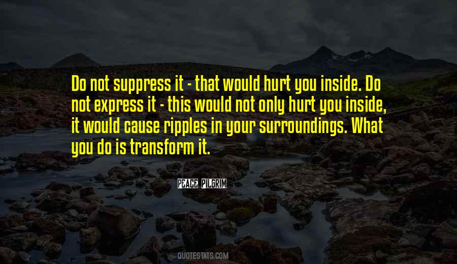Suppress You Quotes #1262915