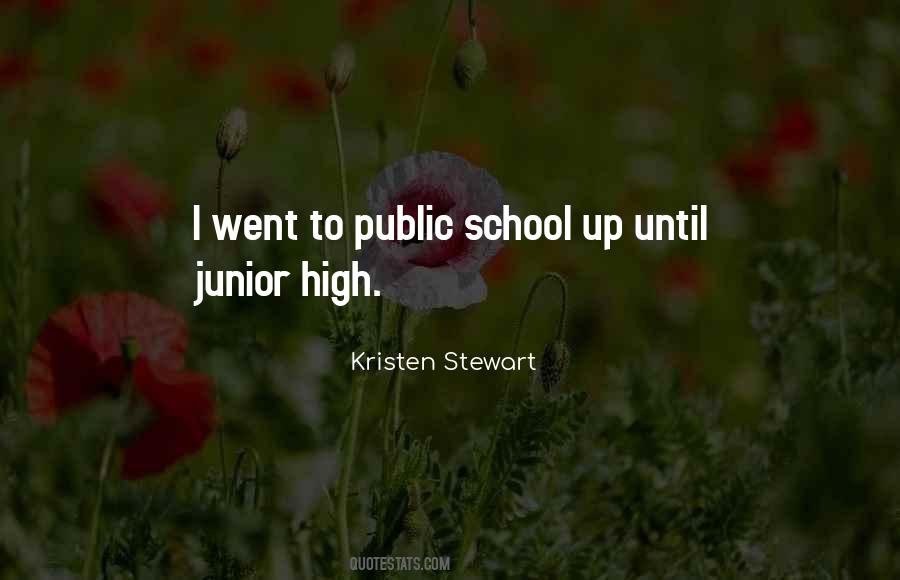 Quotes About Public School #1168708