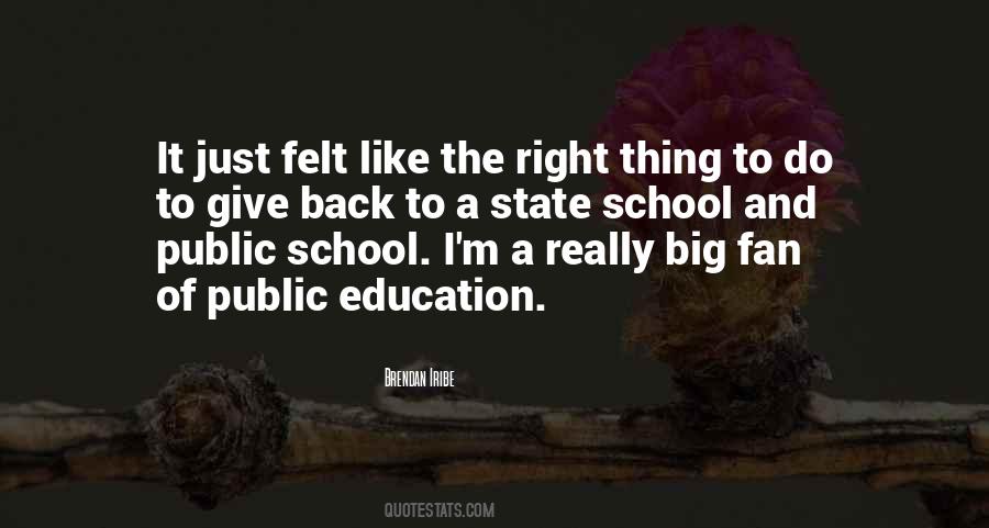 Quotes About Public School #1557530