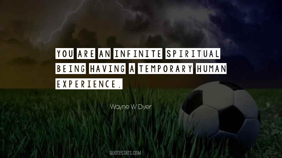 Quotes About Being Infinite #103162