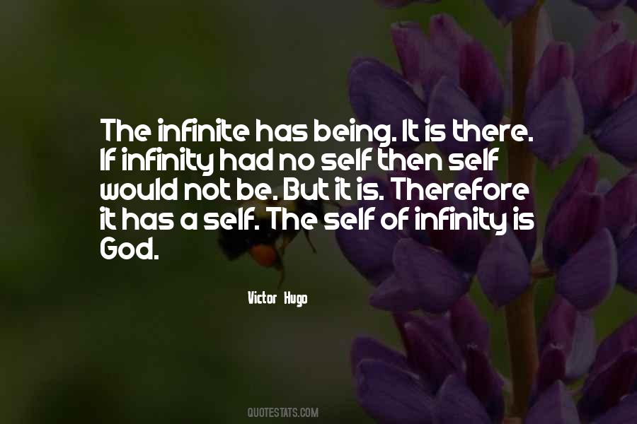 Quotes About Being Infinite #200128
