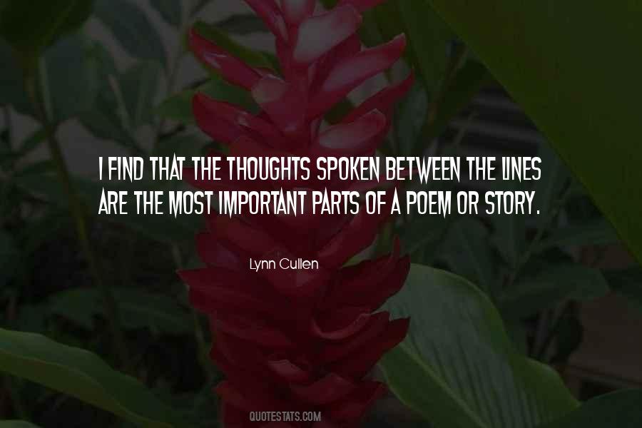 Spoken Lines Quotes #1284386