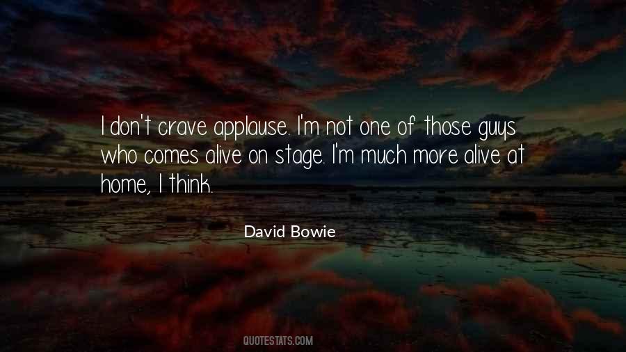 Quotes About Applause #1233431