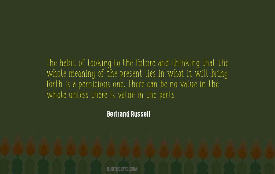 Quotes About Thinking Of The Future #767246