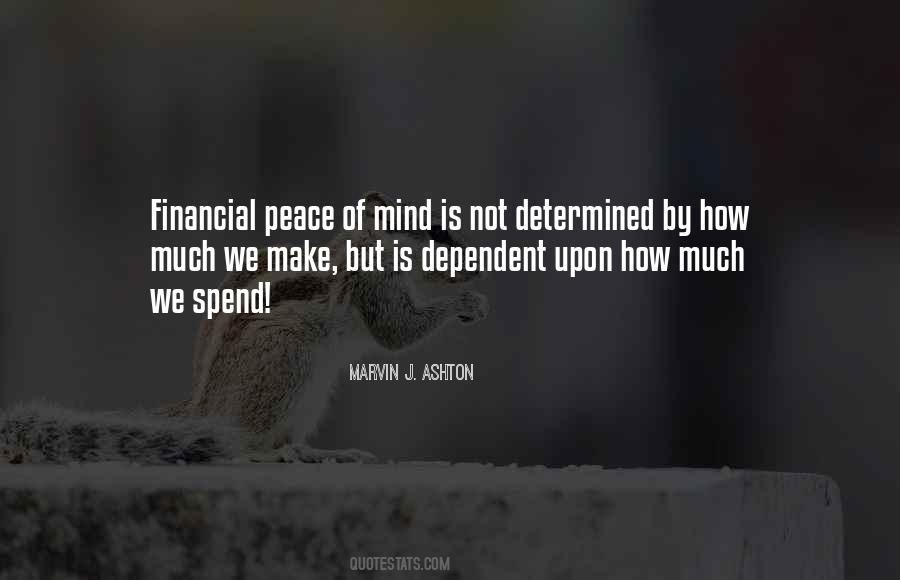 Financial Peace Quotes #1136223