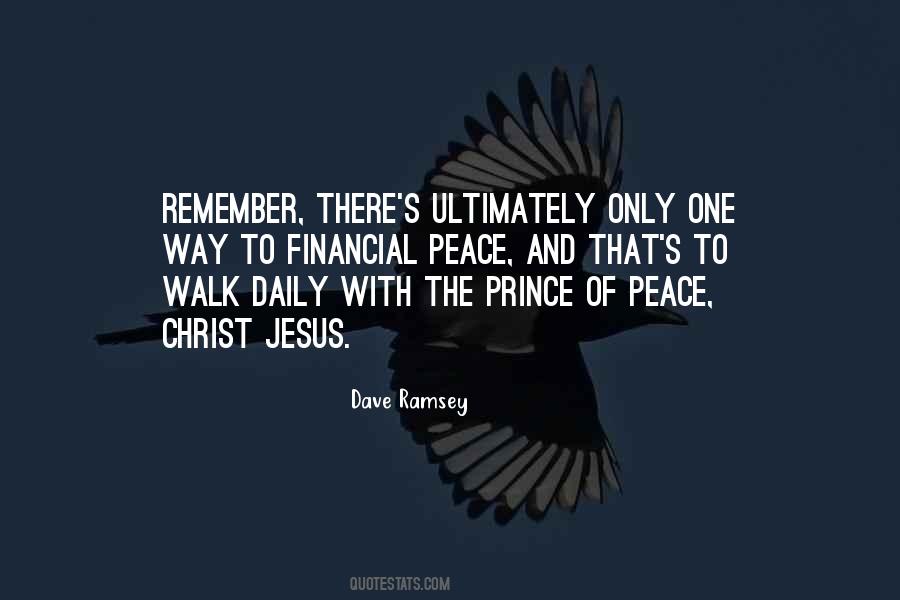 Financial Peace Quotes #1454913