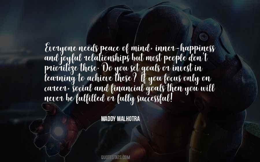 Financial Peace Quotes #313429