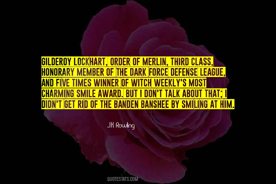 Quotes About Gilderoy Lockhart #1647483