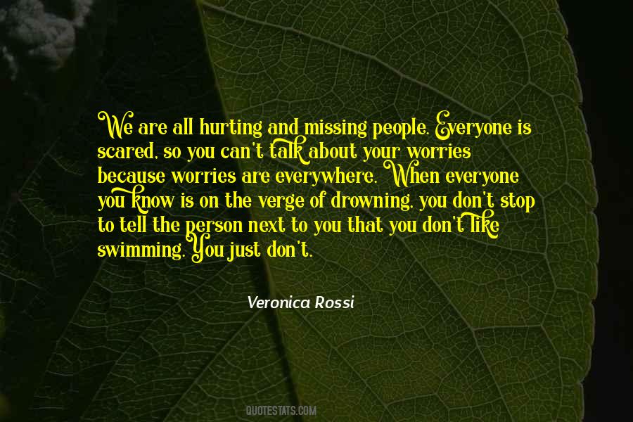 Quotes About Drowning #1226721