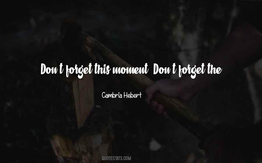 Forget To Love Quotes #345004