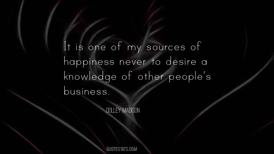 Quotes About People's Business #1485301