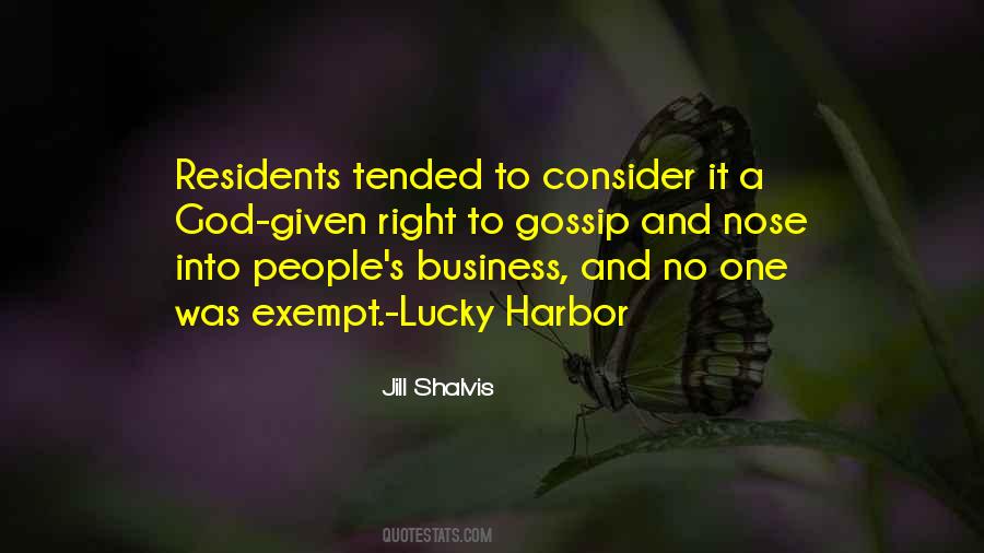 Quotes About People's Business #904280