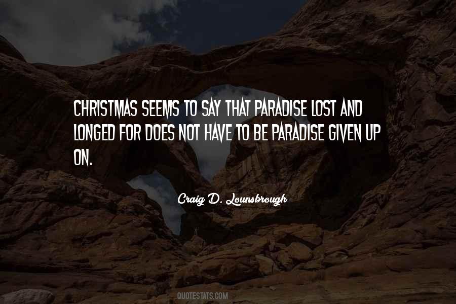 Quotes About Paradise Lost #1632040