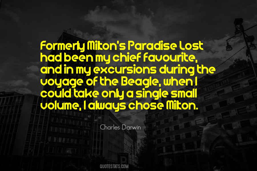 Quotes About Paradise Lost #733401