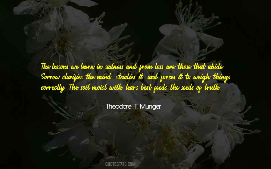 Quotes About Loss And Sadness #1403224